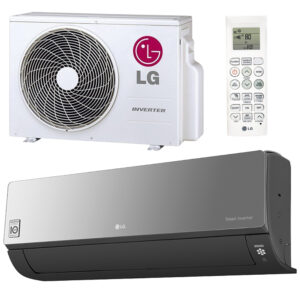 LG Artcool Mirror õhksoojuspump/konditsioneer UVnano™ DUAL Inverter Wi-Fi puhastusega 6,6 kW 66 m2
